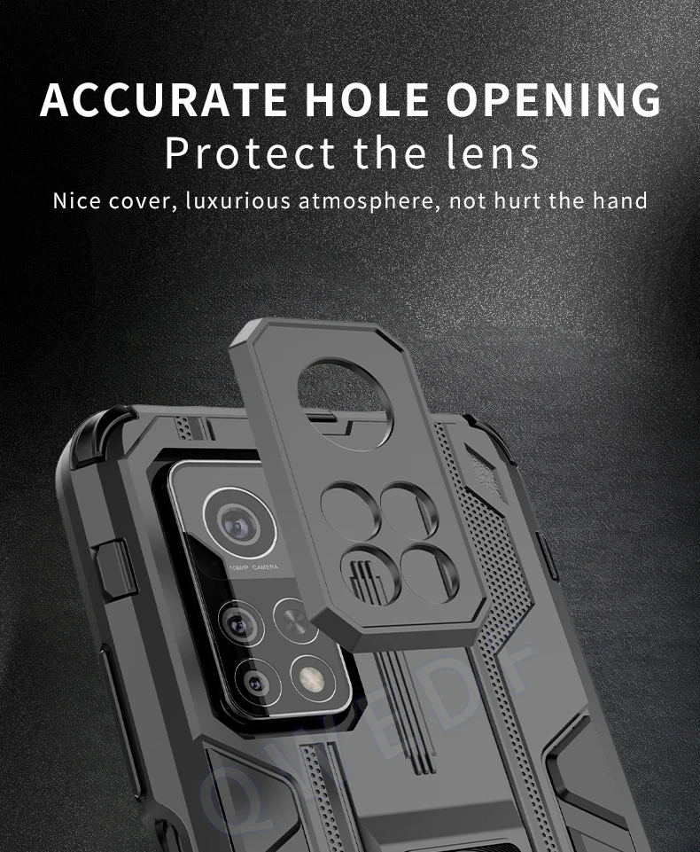 For Xiaomi Mi 10T 10 T Pro 5G Case Armor Camera Protect Phone Case for Mi 10T Pro Mi10T Pro Mi 10 T Magnetic Holder Back Cover