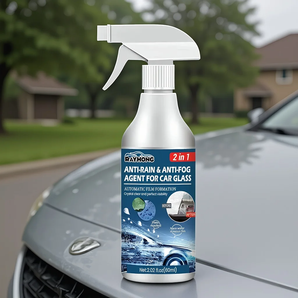 

Car Glass Rainproof Coating Agent Clear Easy Apply Water Repellent For Windshield Hydrophobic Coating Clean Car Accessories