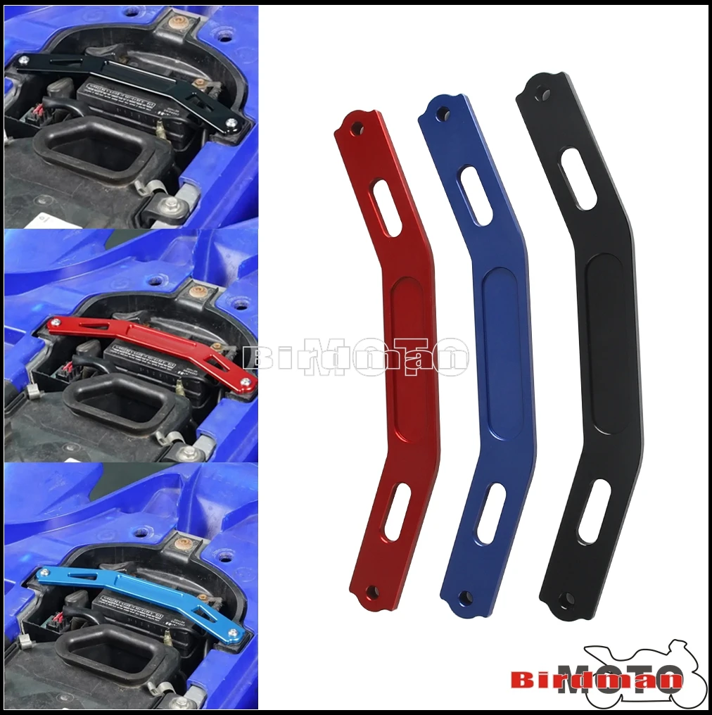 Aluminum Accessories Battery Fixed Holder Battery Crash Protection Bracket For Yamaha YFZ450R YFZ450R SE YFZ450X 2009-2023 Parts