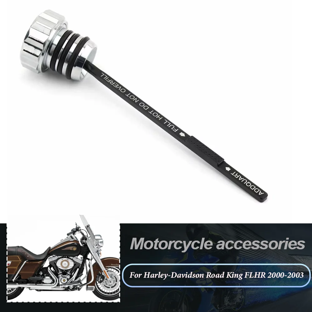 

For Harley-Davidson Electra Glide Ultra Classic EFI FLHTCUI 2004-2006 Road King Custom FLHRS 2004 Tank Gauge Engine Oil Dipstick