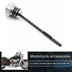 For Harley-Davidson Electra Glide Ultra Classic EFI FLHTCUI 2004-2006 Road King Custom FLHRS 2004 Tank Gauge Engine Oil Dipstick