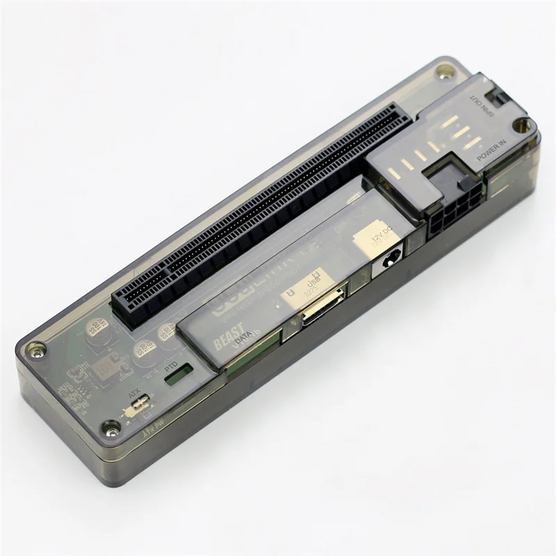 

AU61-Graphics Card Docking Station Video Card Dock Station Beast Oculink PCI-E 4.0 X4 Laptop For Oculink Interface