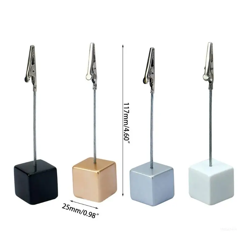 1PC Desktop Document Holder with Clasp for Pictures Card Dropship