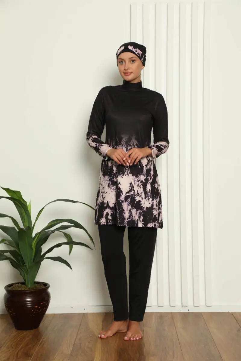 Moda linha completa hijab digital estampado maiô 31051