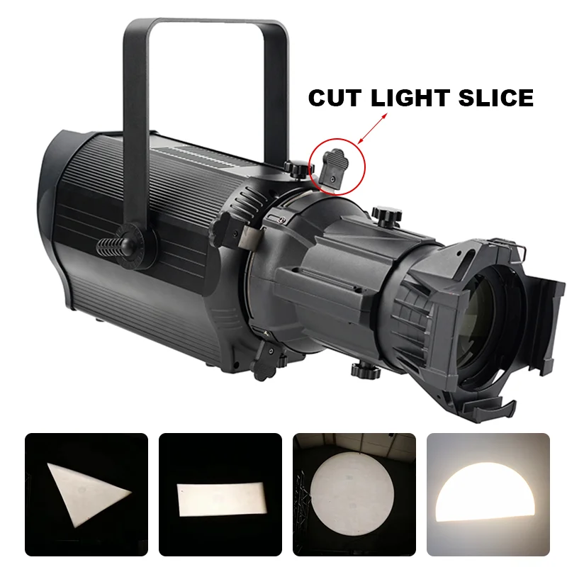 Ellipsoidal Spot Light LED  Spot Profile Light Source Four Style Lights for Speech Film Opera House