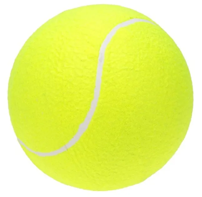 

9.5 Inches Rubber+Woollen Tennis Ball 270g Customized Color Hot Selling Factory Wholesale