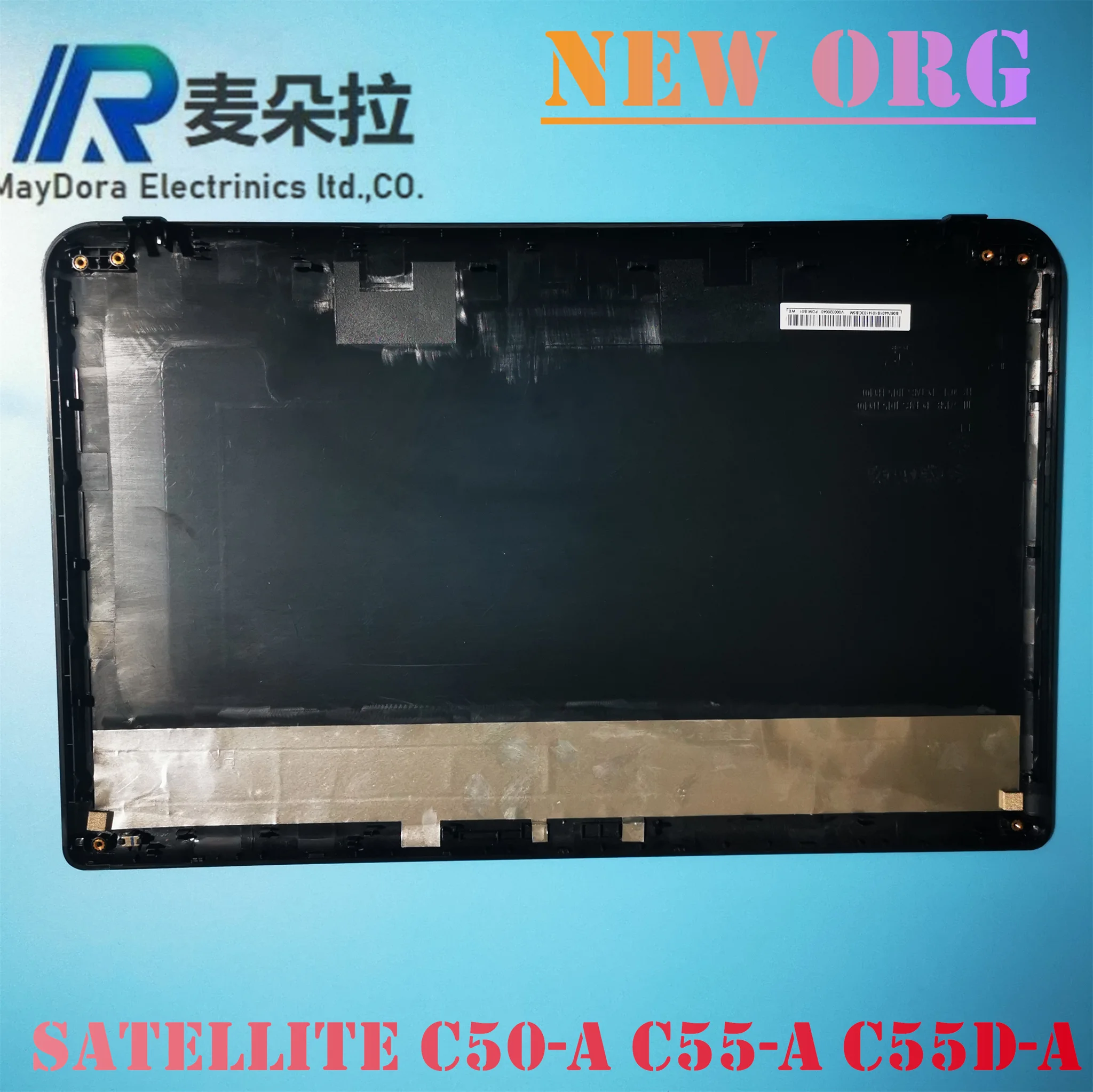 NEW ORG Laptop case  for TOSHIBA Satellite C50-A C55-A C55D-A C50 C55 Series laptop  LCD back cover  lid rear  BLACK V000320040