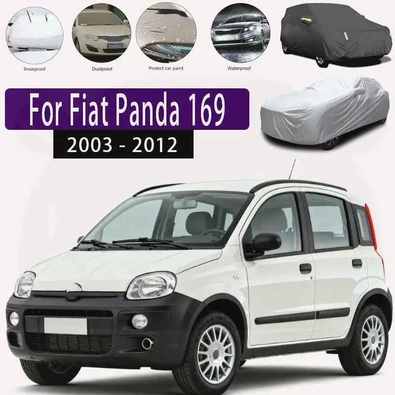 

For Fiat Panda 2003-2012 Outdoor Protection Waterproof Dustproof Sunshade for Fiat Panda 2003-2012 Car Covers