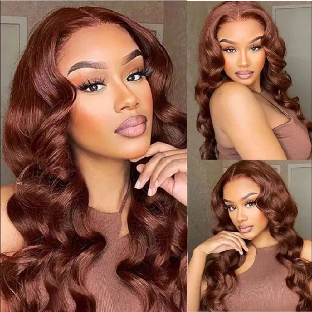 Dark highlight Transparent Lace Frontal Human Hair Wigs 13x4 360 13x6