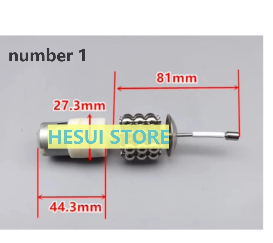 With ball all metal gear permanent magnet DC motor 1.5V-6V  DIY production accessories