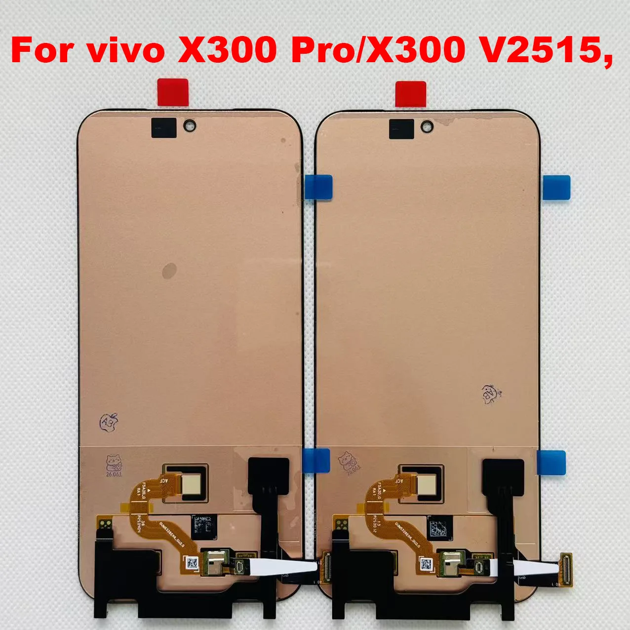 6.78'' AMOLED Origineel Voor vivo X300 Pro/ X300 Ultra LCD Display V2514 Touchscreen Assemblage Digiziter Voor vivo X300 V2515 LCD