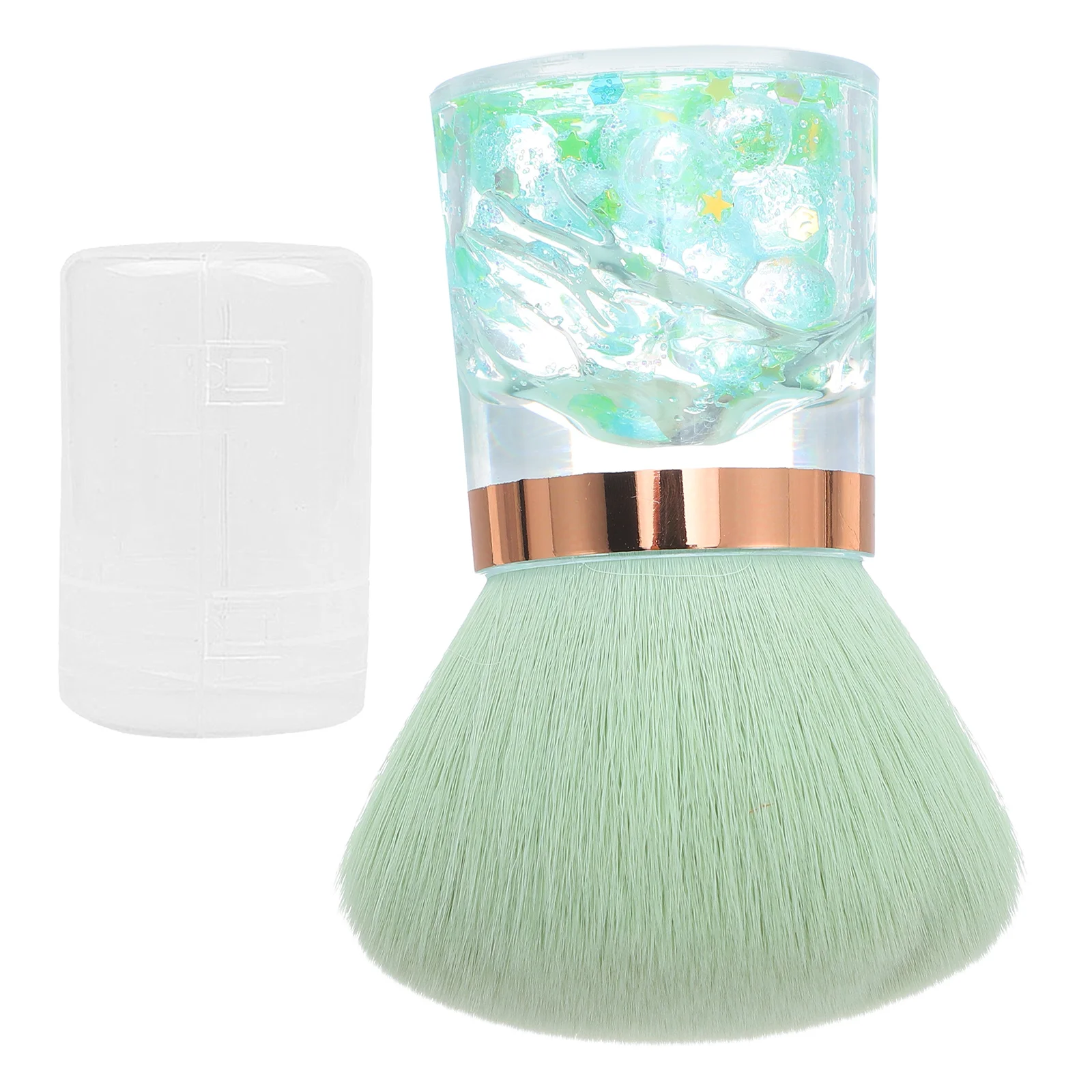 

Floral Design Soft Nail Dust Brush Acrylic Powder Cleaner Duster Nail Art Brush Manicure Dust Remover Tool Professional