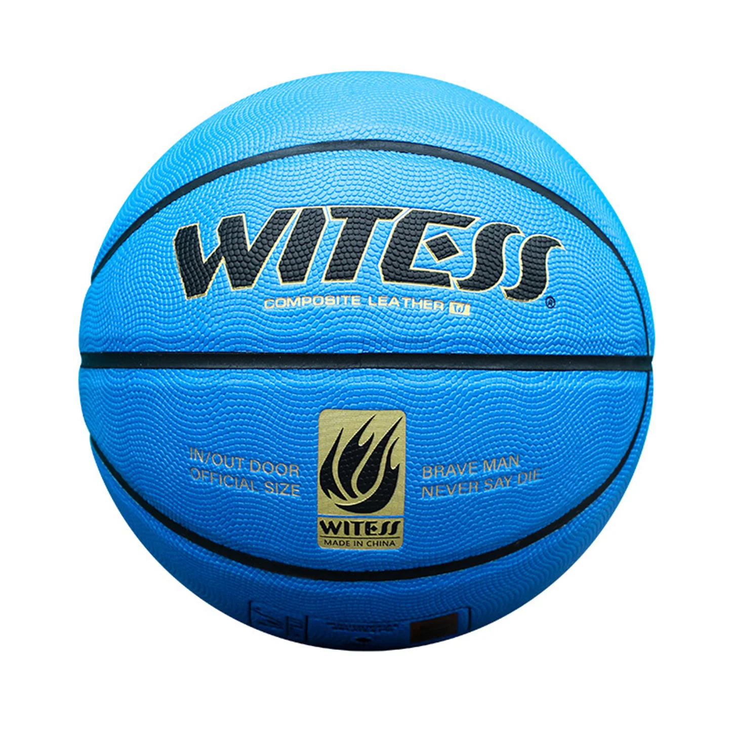 Standar Tahan Aus Latihan Luar Ruangan Lapangan Luar Ruangan Kulit Sapi Kulit Asli Rasakan Bola Basket Kompetisi Dewasa