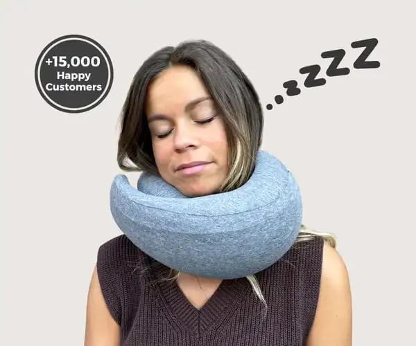 Memory Foam Neck Pillow Cervical Vertebra Travel Portable Noon Break Aircraft U Type Of Pillow Sleep Camping Pillow Carry Bag