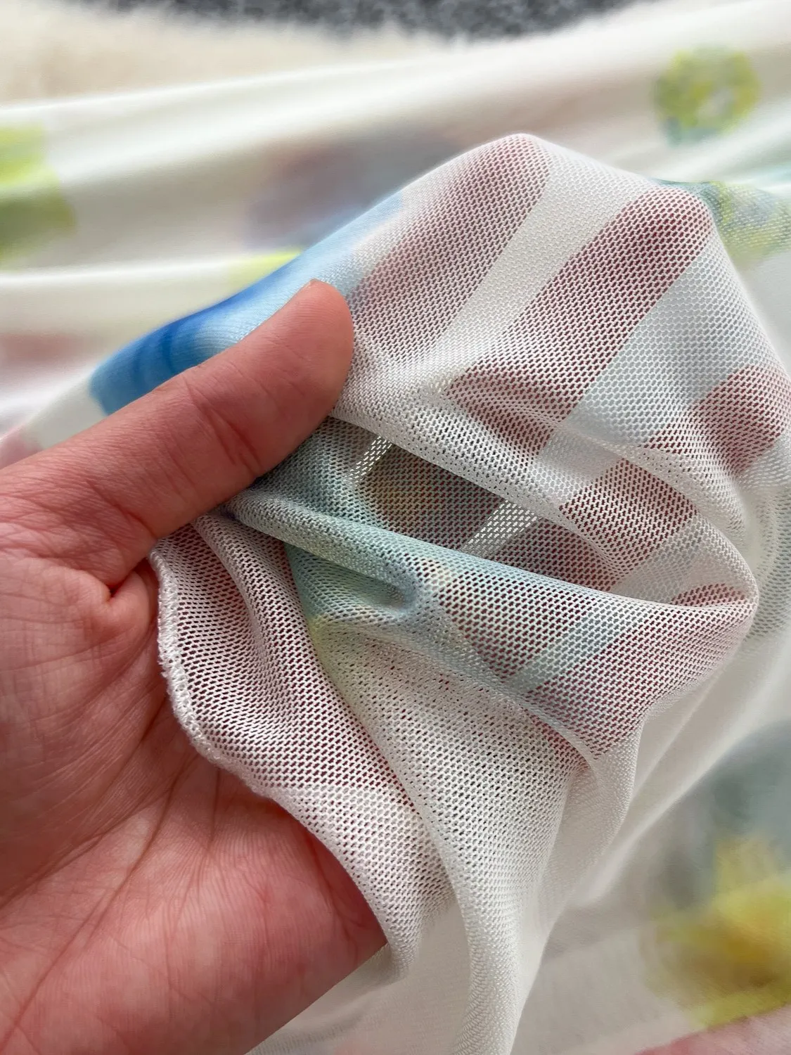 Foamlina Vacation Holiday Dress Women's 2025 Summer Retro Color Smudge Tie-dye Fishtail Mesh Suspender Strap Dress Boho