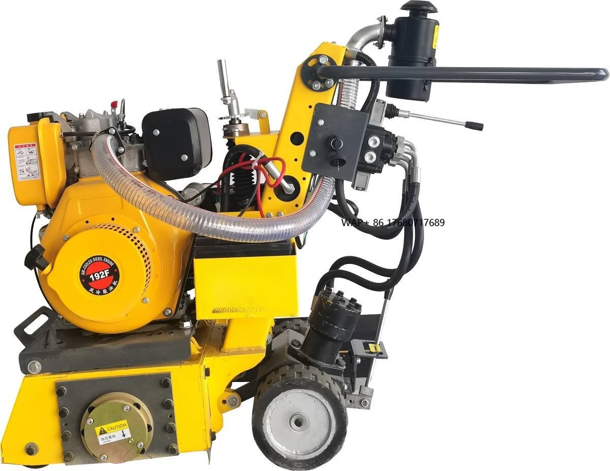 Fully Hydraulic Self-Propelled Road Marking Line Removal Machine 13HP