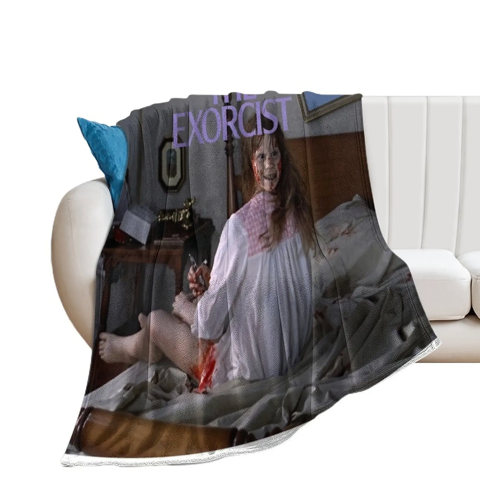 scary movie Throw Blanket For Decorative Sofa Winter beds wednesday blankets ands Blankets