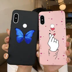 For Xiaomi Redmi Note 5 5 Pro Phone Case Funny Silicone Matte Shockproof Back Cover For Redmi Note5 Pro 5Pro Capa Funda Bumper