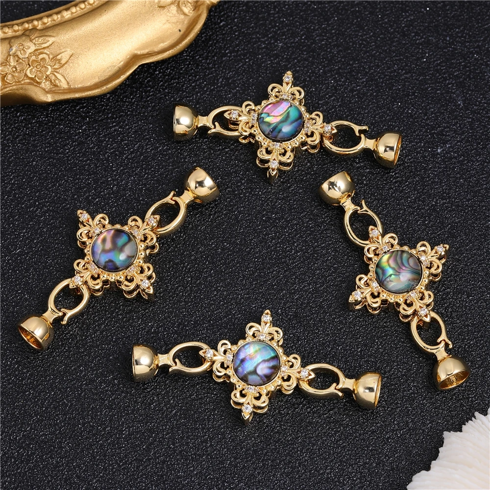 Juya handgemachte Luxus Anhänger Schmetterling Verschlüsse Schloss Verschluss Verschlüsse Zubehör für DIY Perlenarbeiten Perlen Kristall Schmuck machen – Detail 7
