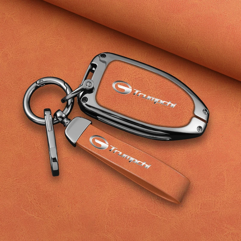 Zinc Alloy Car Key Case Cover Shell For GAC New Energy Trumpchi 2021 Empow J11 J12 J13 J14 J15 J16 GS8 2023 Keychain Accessories