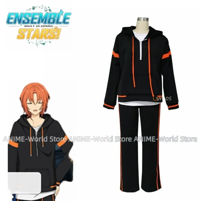 

Hot Game Ensemble Stars Tsukinaga Leo Cosplay Costume Fashion Leisure Sportswear Activity Party Role Play Clothing Custom-Make