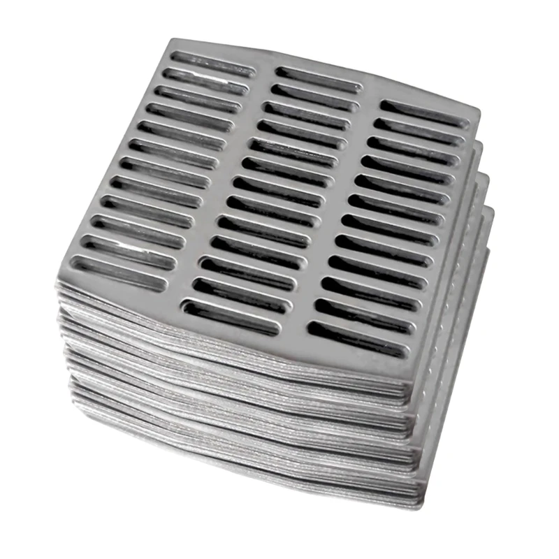 40pcs Steel Weep Hole Grills Vent Covers set Stackable Weep Hole Screens Weep Hole Inserts Simple Installs for Brickwork