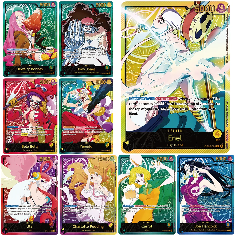 

One Piece Collector Game Cards (English Version) - Supernovas / Straw Hat Crew - Luffy Nami Uso-Hachi Event Best Game Card Gift