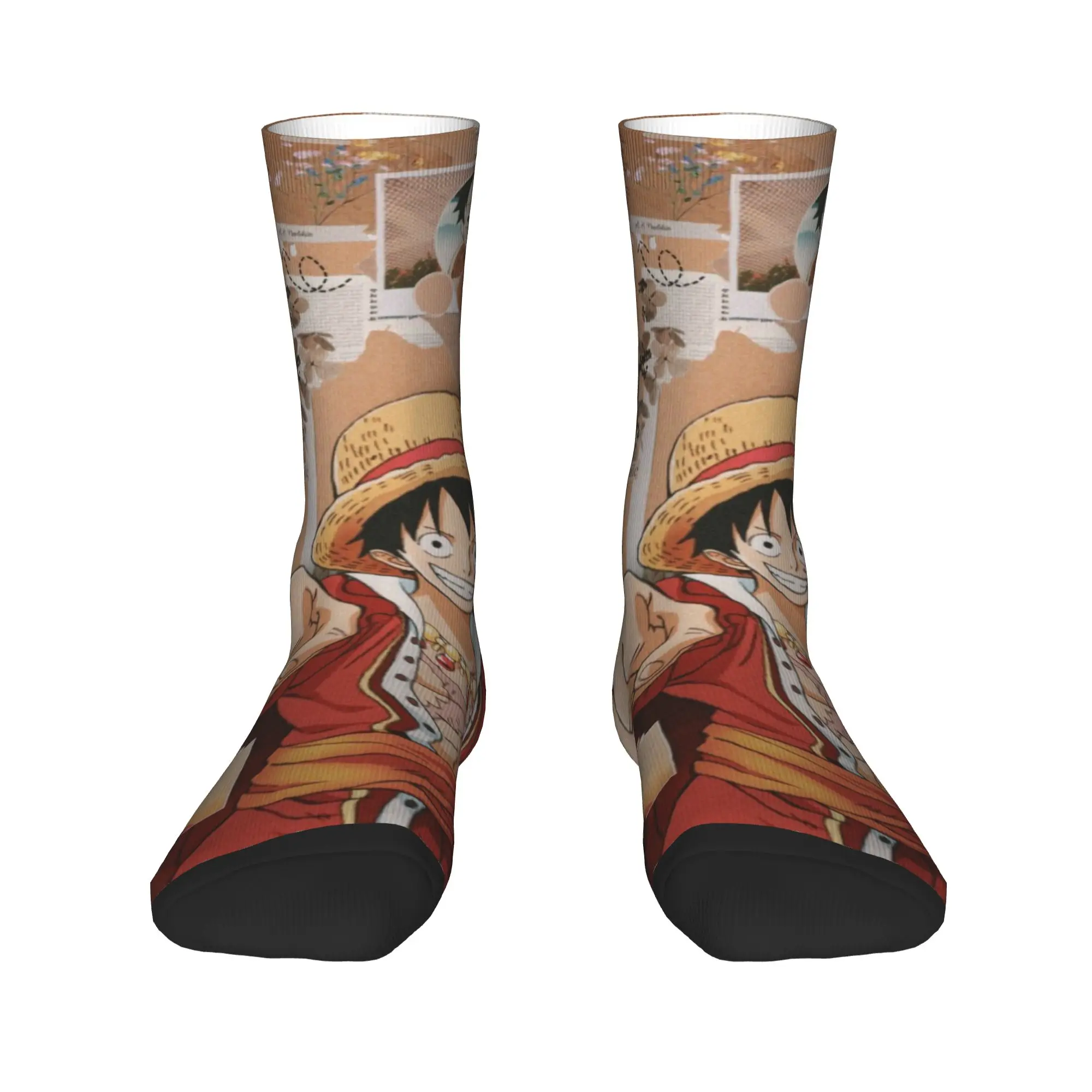 Calzini casual da uomo e da donna Rufy Zoro Tony Chopper Prodotto anime Calzino antiscivolo accogliente