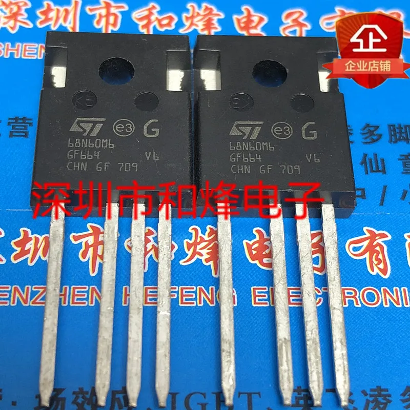 

5PCS-10PCS 68N60M6 STW68N60M6-4 TO-247-4 NEW AND ORIGINAL ON STOCK
