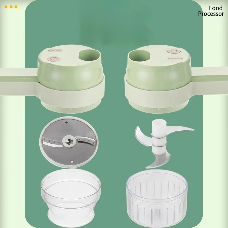 Multifunctional Vegetable Cutter Chopping Chili Ring Scallion Vegetable Cutter Garlic Paste Artifact