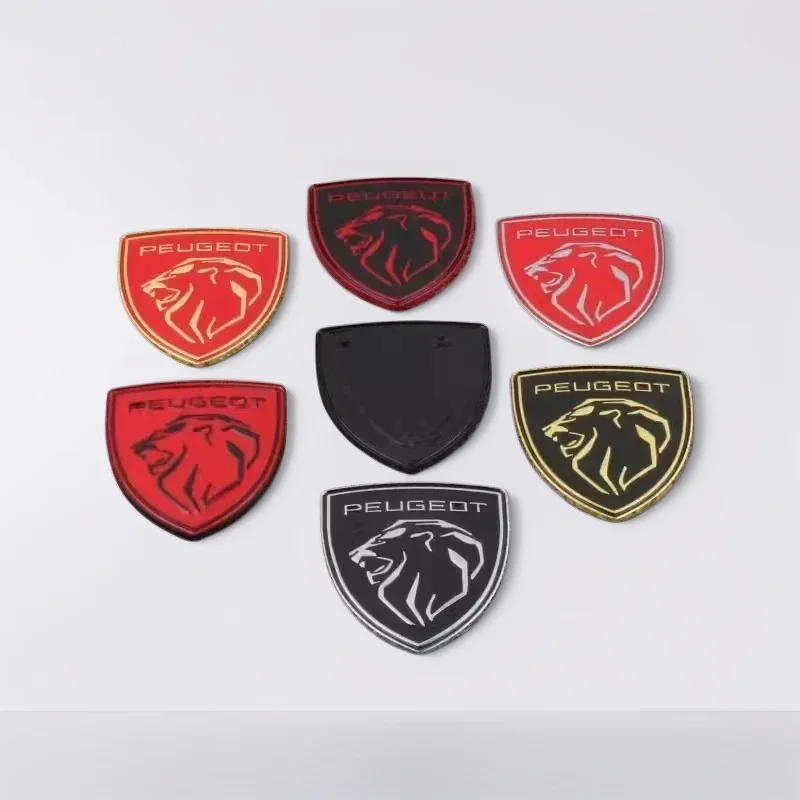 

Car Body Decoration Stickers New Logo Fender Trunk Trim For 308 408 508 4008 2008 5008 Exterior Accessories