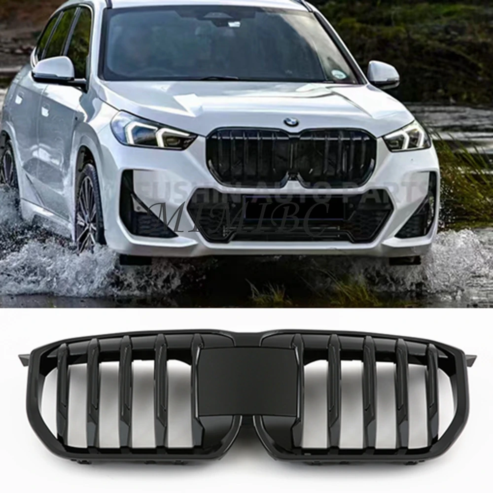 

Grill Mask Grid Radiator Grille Front Bumper Net Assembly For BMW X1 U11 U12 Auto Accessories 2024+