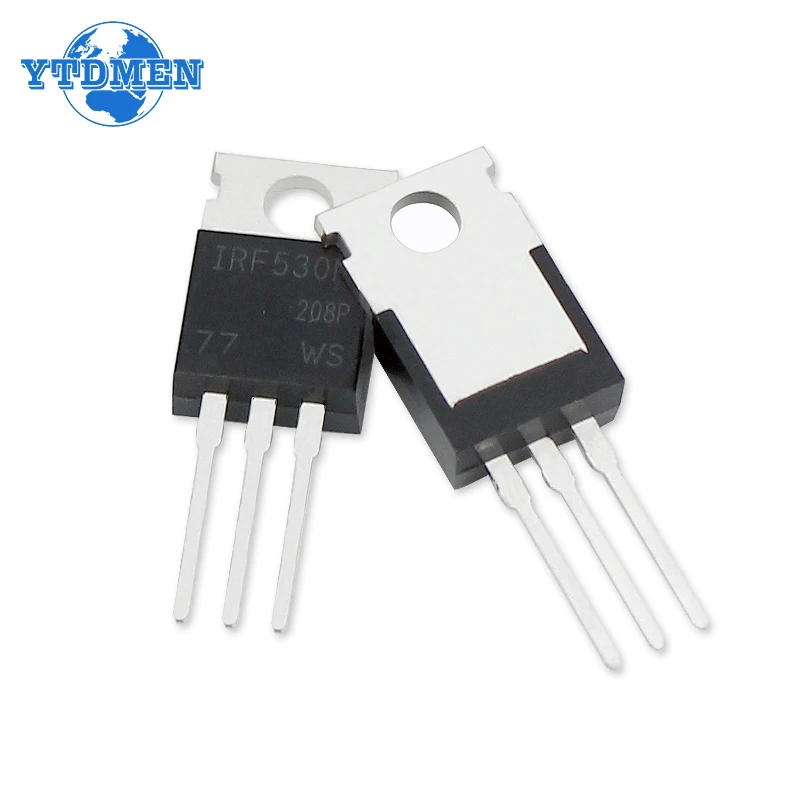 5PCS IRF530NPBF MOSFET Transistor IRF530 17A 100V TO-220 Transistors Kit