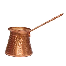 Coffee Wooden Handle Turk Turkish Coffee Pot 320Ml Coffee Turk Turkish Copper Coffee Maker for Turk Cezve Cafeteria