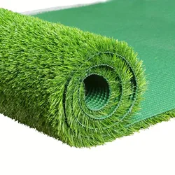 1PC high-quality artificial grass mat -15mm long, very suitable for outdoor playgrounds and pet lawns (no debris or grass fallin