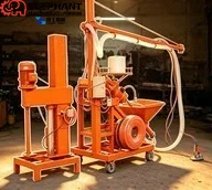 Upgraded Version Composites Fiberglass Resin Fiber Spray Machine Grc Glass Fiber Wire Shotcrete Machine For Sale