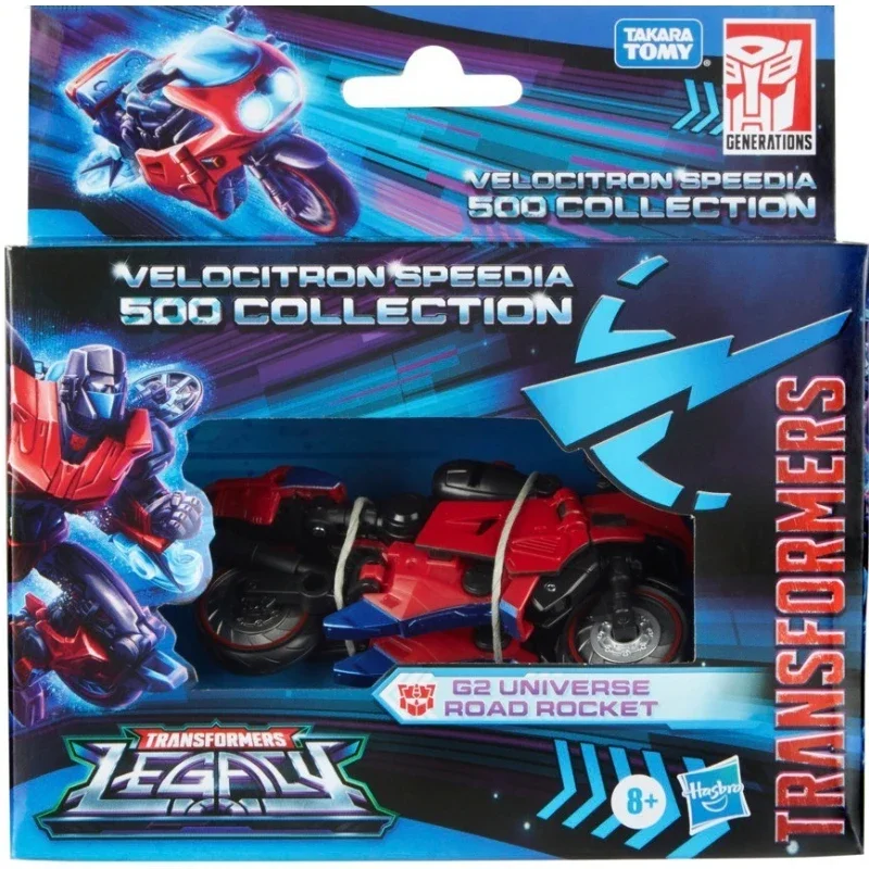 In Stock Takara Tomy Transformers G Series Legend Speed Race 500 D Class G2 Roadrocket Figure Model Anime Action Robot Gift