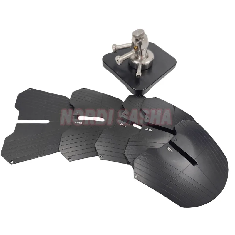 

3.0D Full Denture Tooth Arrangement Guide Dental Lab Artex System Dental Bite Frame Base Teeth Alignment Guide Plate