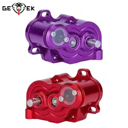 LCG Chassis Metal Transmission Upgrade Low center of Gravity Gearbox for 1/10 RC Crawler Car SCX10 II TRX4 Capra Axle Parts