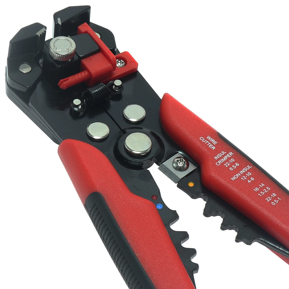 Wire Stripper,5 in 1 Multifunctional Cable Cutter,Self-Adjusting Cable Stripper, Wire Cutter, Electronic Cables Crimper