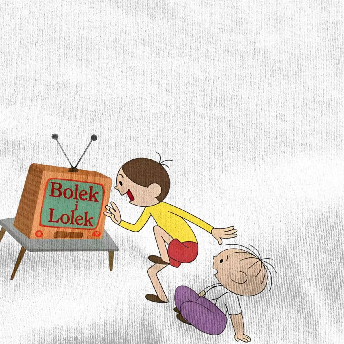 Men Women Bolek I Lolek TV Show Cartoon Graphic Printed Tee Shirt Stuff Casual Cotton T Shirt Tops Gift Idea