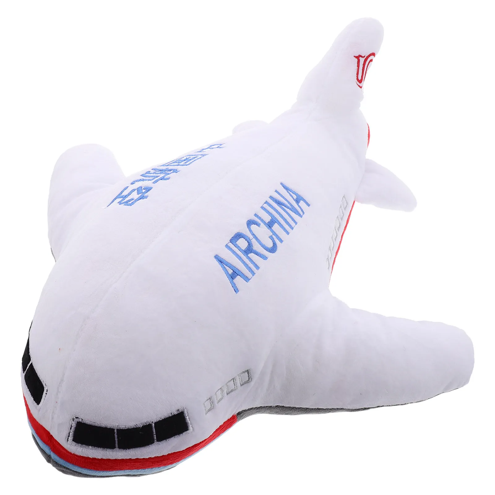 

Aircraft Stuffed Cushion Cute Cartoon Airplane Shape Soft Comfortable Hug Pillow for Travel Bedroom Decoration Kids Boys Girls