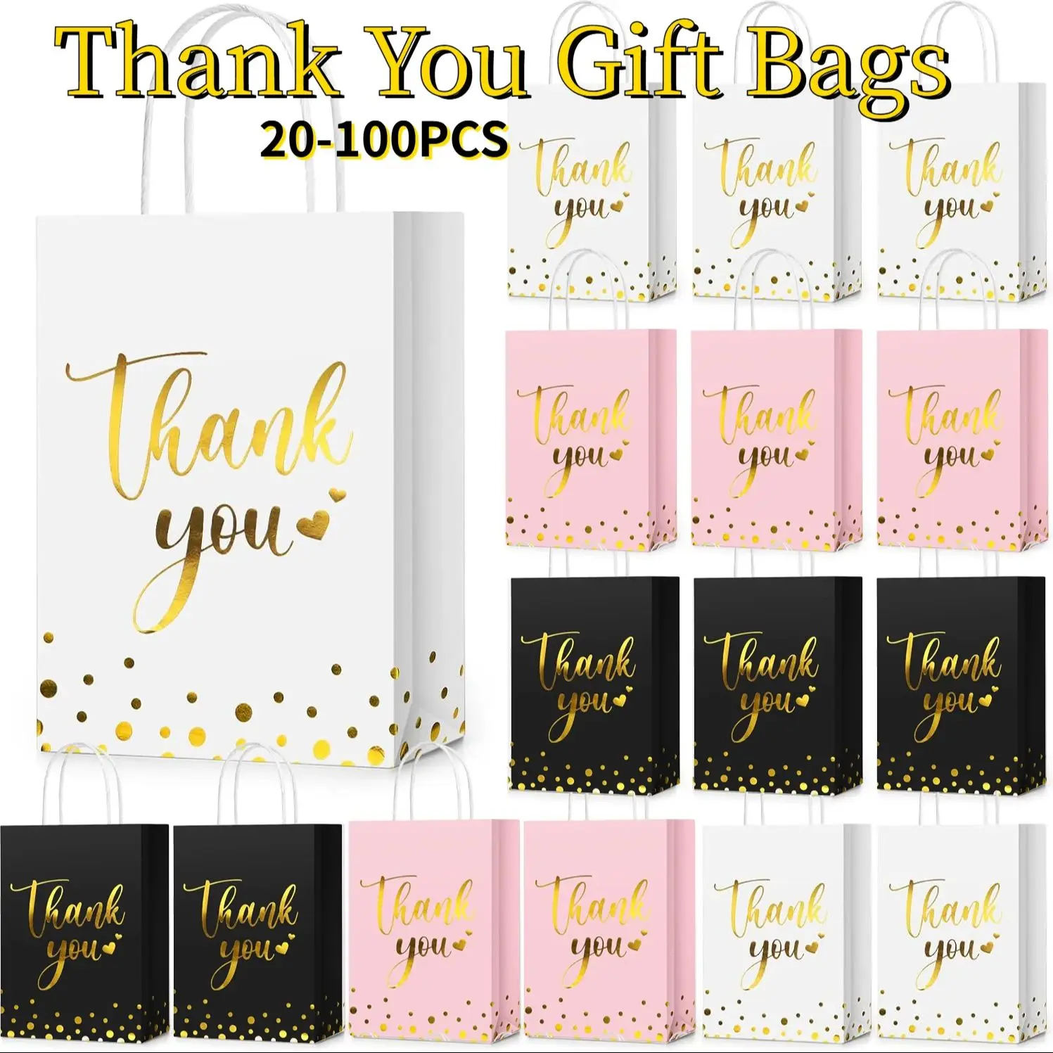 20-100Pcs Thank You…