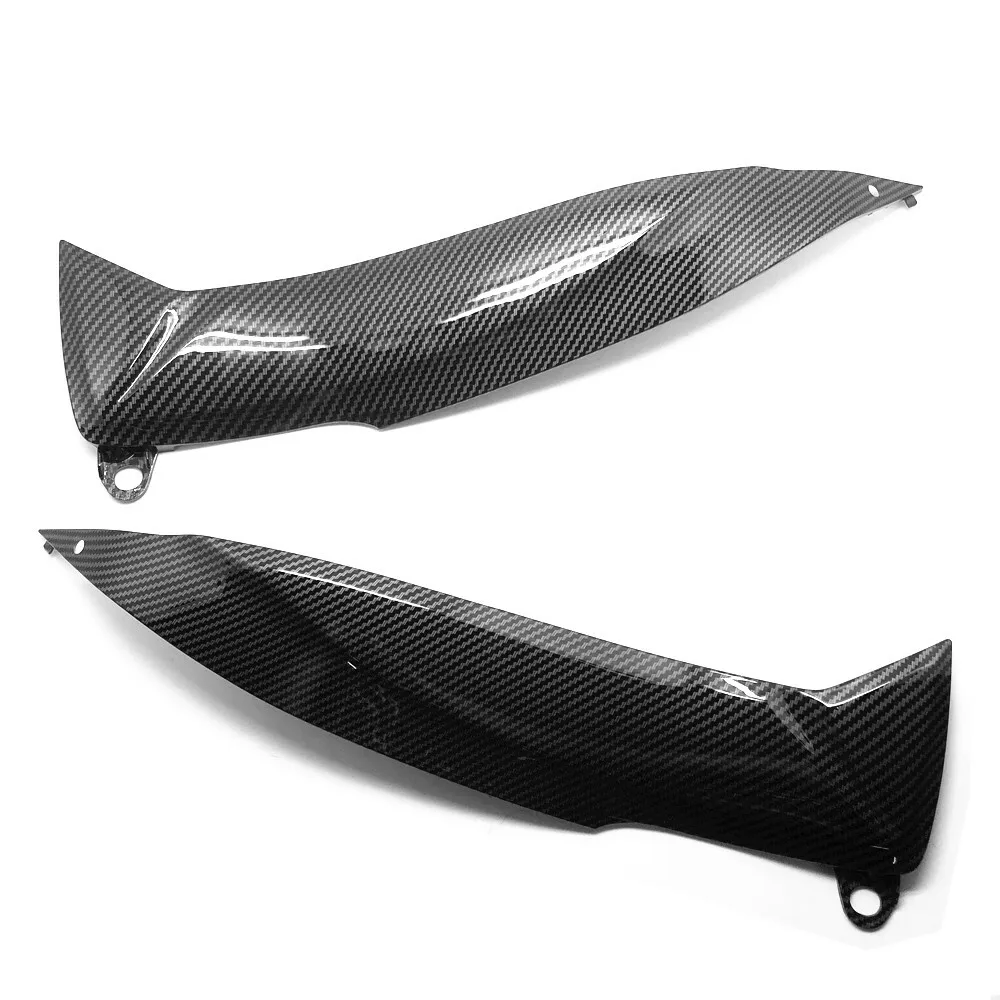 For Suzuki GSX-R 1000 GSXR1000 2009 2010 2011 2012 2013 2014-2016 Motorcycle Gas Tank Side Seat Cover Fairing Carbon Fiber Look