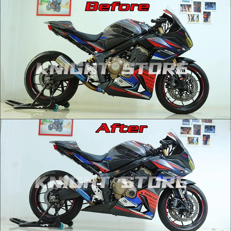 FOR HONDA CBR650R CBR650F CBR 650 R CBR 650 F 2014 2018 2019 2020 2021 2022 2023 motorcycle accessories Aluminum Lower Body Kit