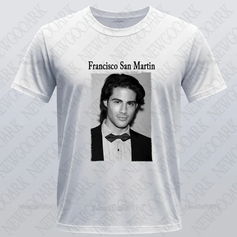 FRANCISCO SAN MARTIN 1985-2025 RIP T Shirts 100% Cotton Tee Graphic Print T-shirt Clothes