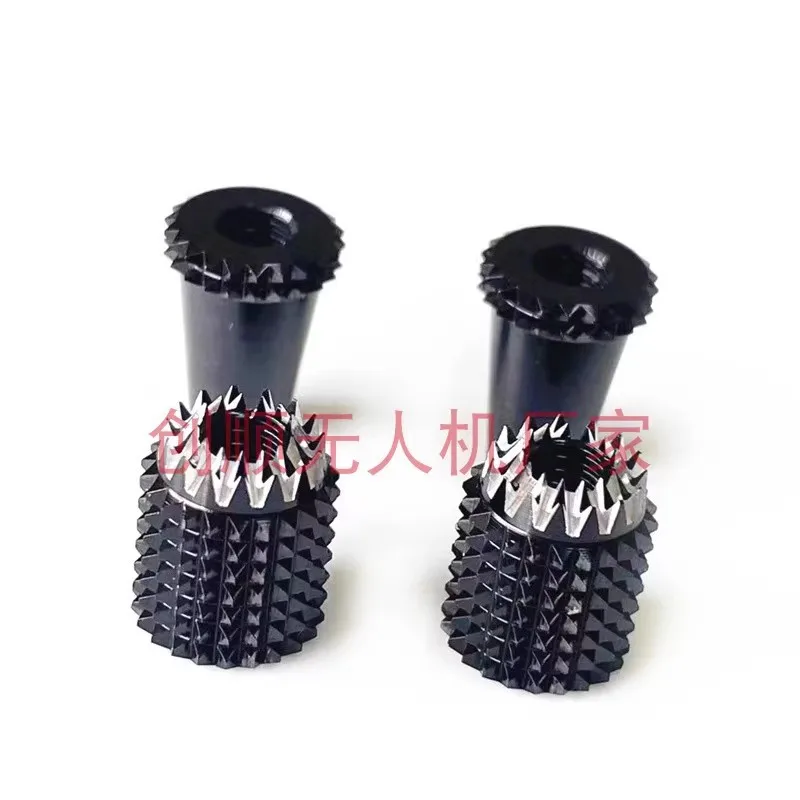 1 PAIR new model aircraft remote control CNC metal Hall rocker head M3/M4 anti-skid rocker red, blue and black optional