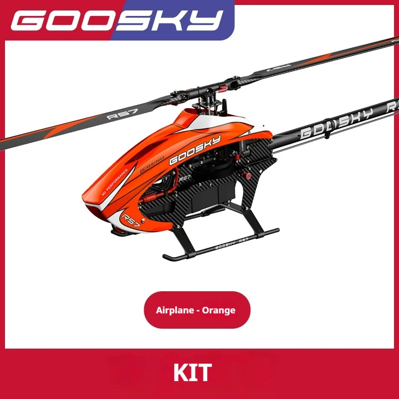 GOOSKY RS7-700 hélicoptère électrique RC cascadeur 3D Kit de modèle de télécommande professionnel jouet de Modification de modèle spatial non assemblé