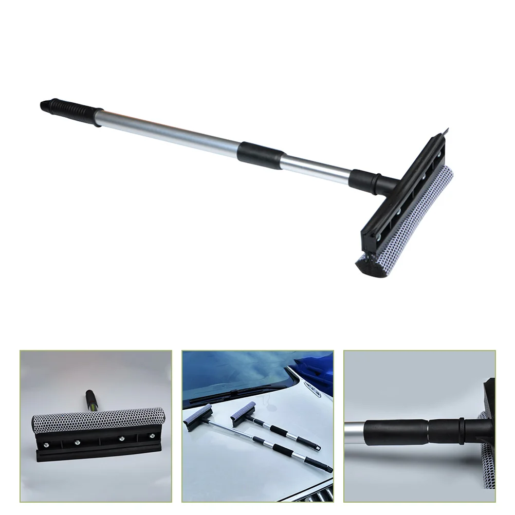 

Safe to Use Squeegee Window with Long Handle Wiper Dual-side for Cleaning Stainless Steel Extendable