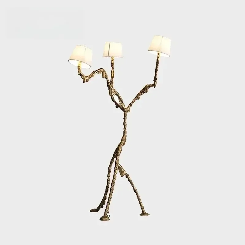 

Floor lamp post-modern designer branch solid all-copper club floor lamp